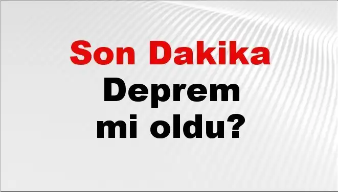 Adana'da Beklenmedik Deprem: Olayın Detayları ve Son Gelişmeler