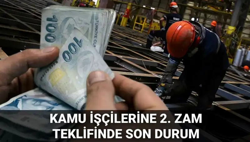 Kamu İşçilerine 2025'te Gelecek Olan Toplu Sözleşme Zamları Belli Oldu