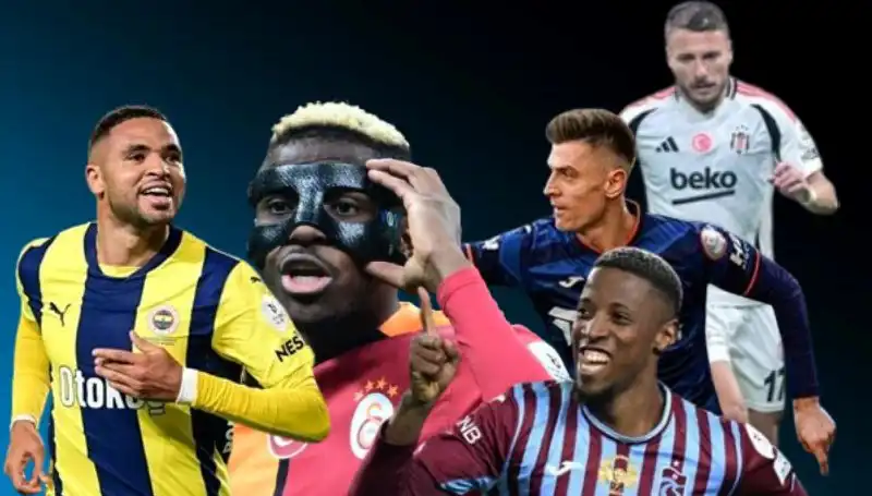 Süper Lig'de Gol Krallığı Yarışı Kızışıyor: Osimhen Zirvede